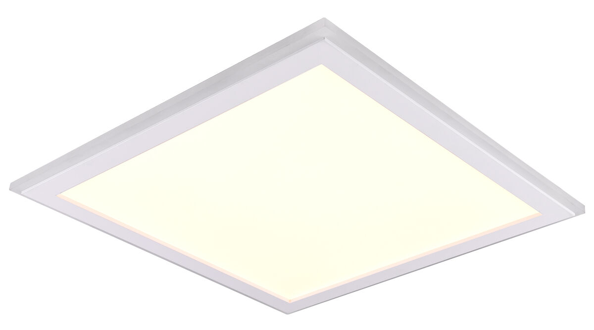 Trio Columbia LED kattovalaisin 45×45 cm mattavalkoinen RGBW