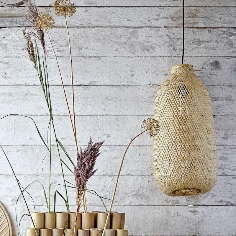 Bloomingville Pendant riippuvalaisin Ø25x65 cm, bambu