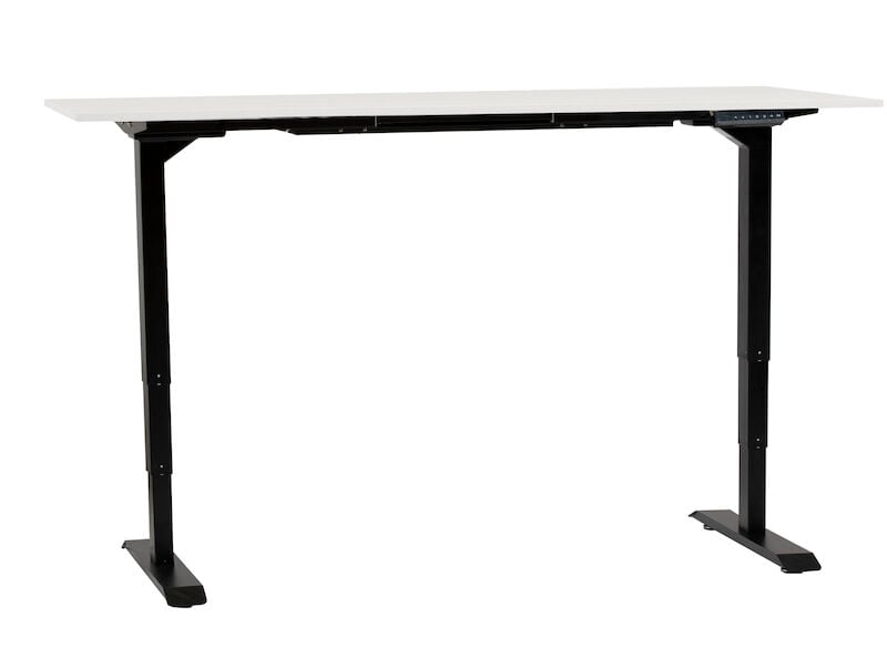 Hiipakka Ergo sähköpöytä 160x80 cm valkoinen/musta