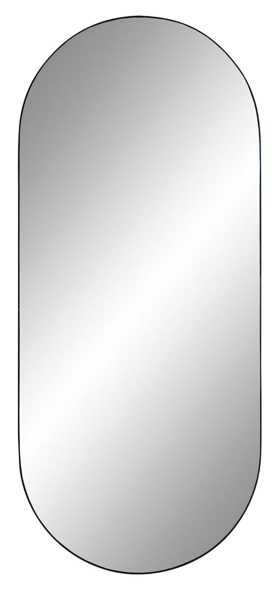 House Nordic Jersey ovaali peili mustalla kehyksellä 35×80 cm