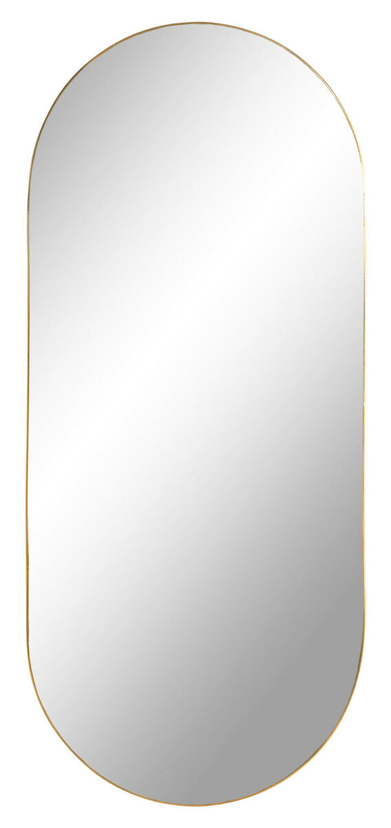 House Nordic Jersey ovaali peili messinkikehyksellä 35×80 cm