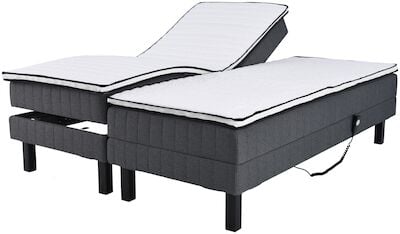 Lumi pocket moottorisänkypaketti 180x200 cm L TH Bianca stylex petauspatja, weng