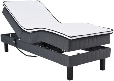 Lumi pocket moottorisänkypaketti 80x200 cm M TH Bianca lumi petauspatja, wenge j