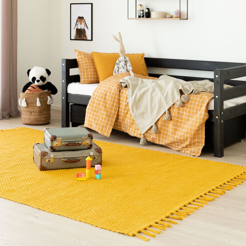 Pompula puuvillamatto 60x90 cm okra