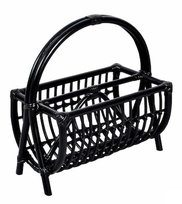 Punos lehtiteline musta