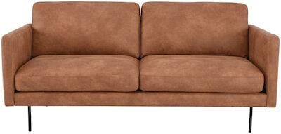 Classic sohva 2,5-istuttava konjakki, Colorado 03, Jalka J-138 tammi