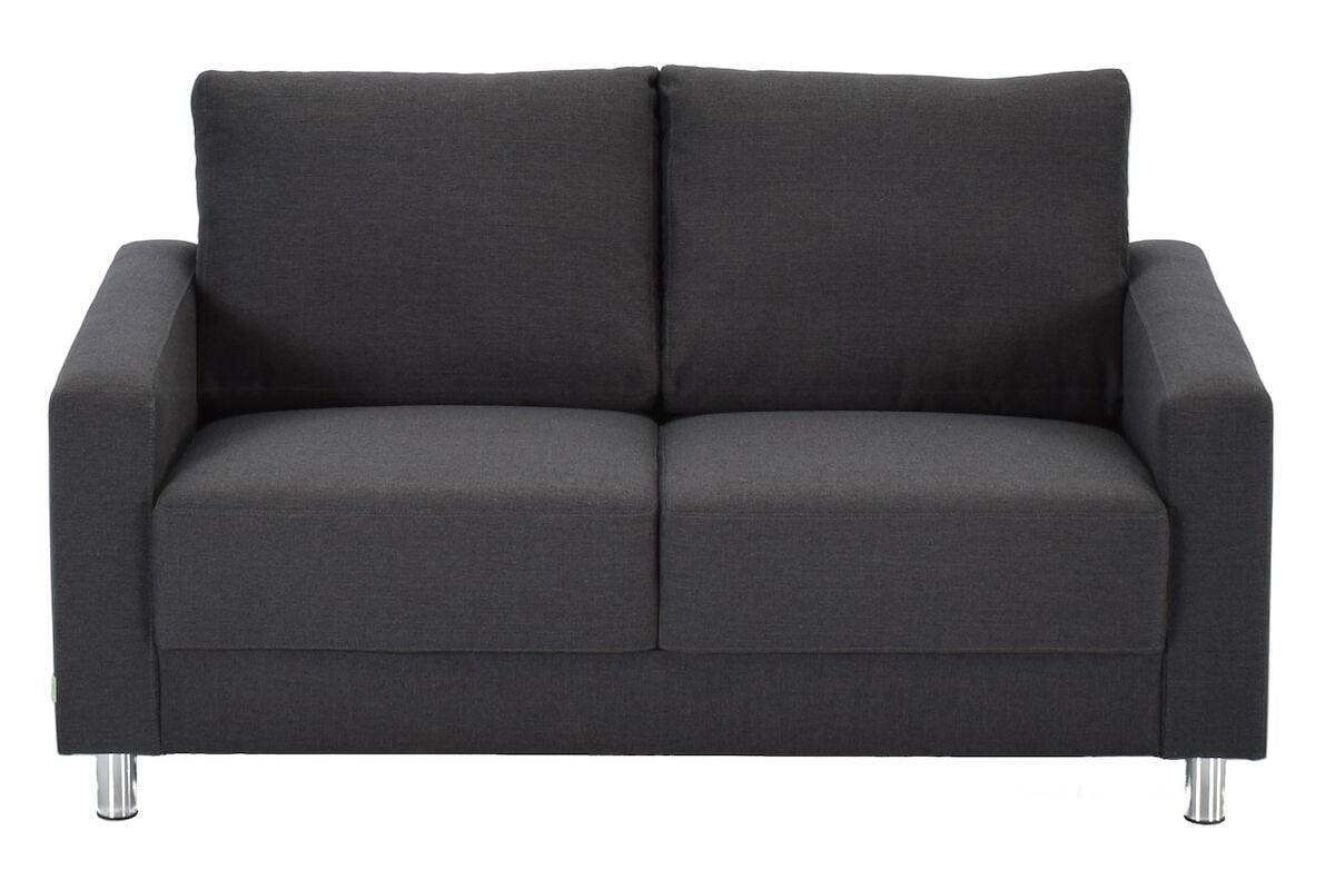 Moda 2-istuttava sohva tummanharmaa inari 95