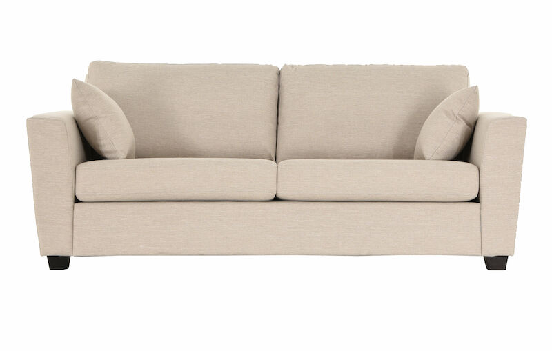 Migo sohva 3-istuttava beige Inari 22 kangas wenge jalat