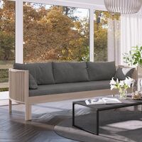 Aarre vuodesohva 190x75/140, koivu/lakattu