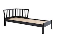 Franz vuodesohva 190 cm musta/beige