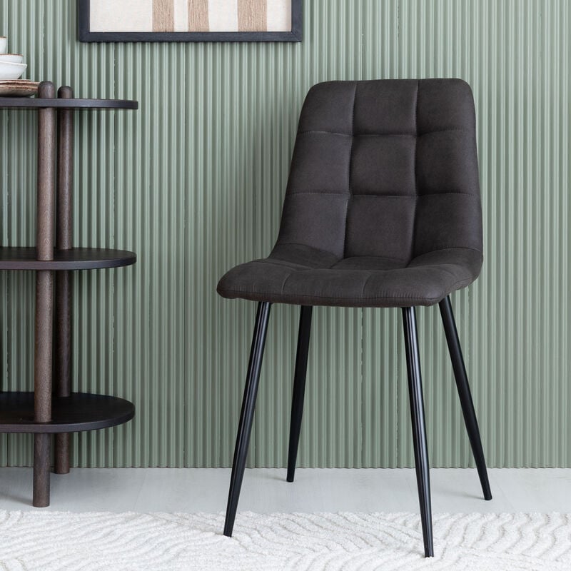 House Nordic Middelfart tuoli tummanharmaa