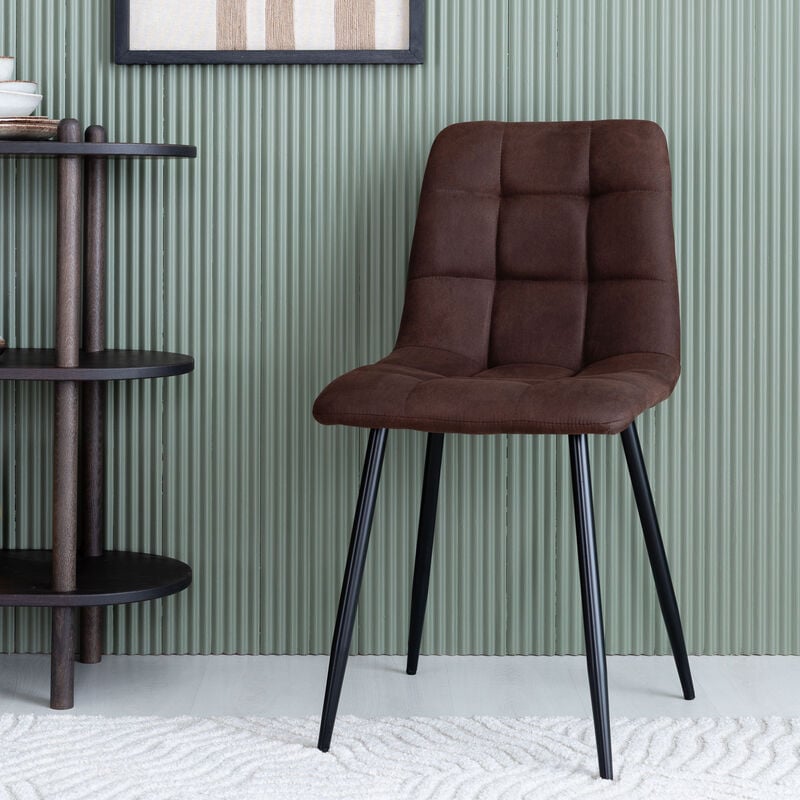 House Nordic Middelfart tuoli tummanruskea