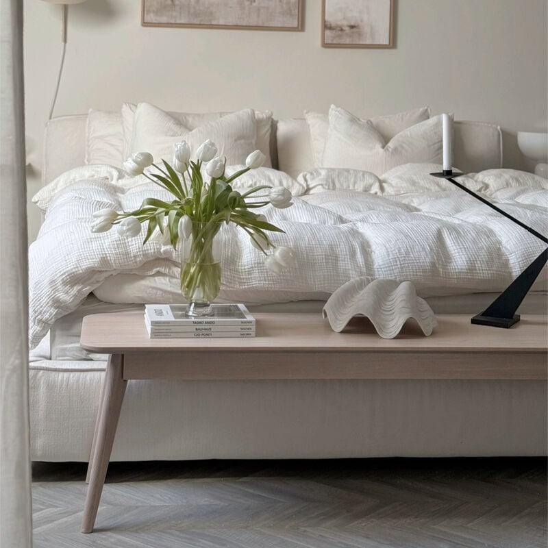 Rowico Home Yumi penkki valkolakattu tammi