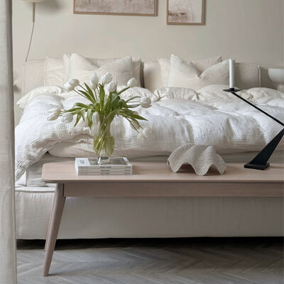 Rowico Home Yumi penkki valkolakattu tammi