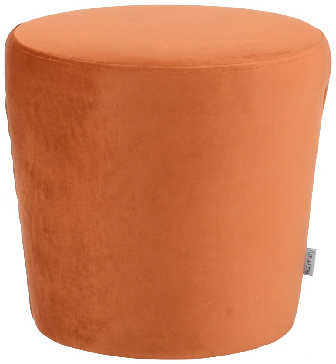 Veke Cone pouf rahi terrakotta 45 cm