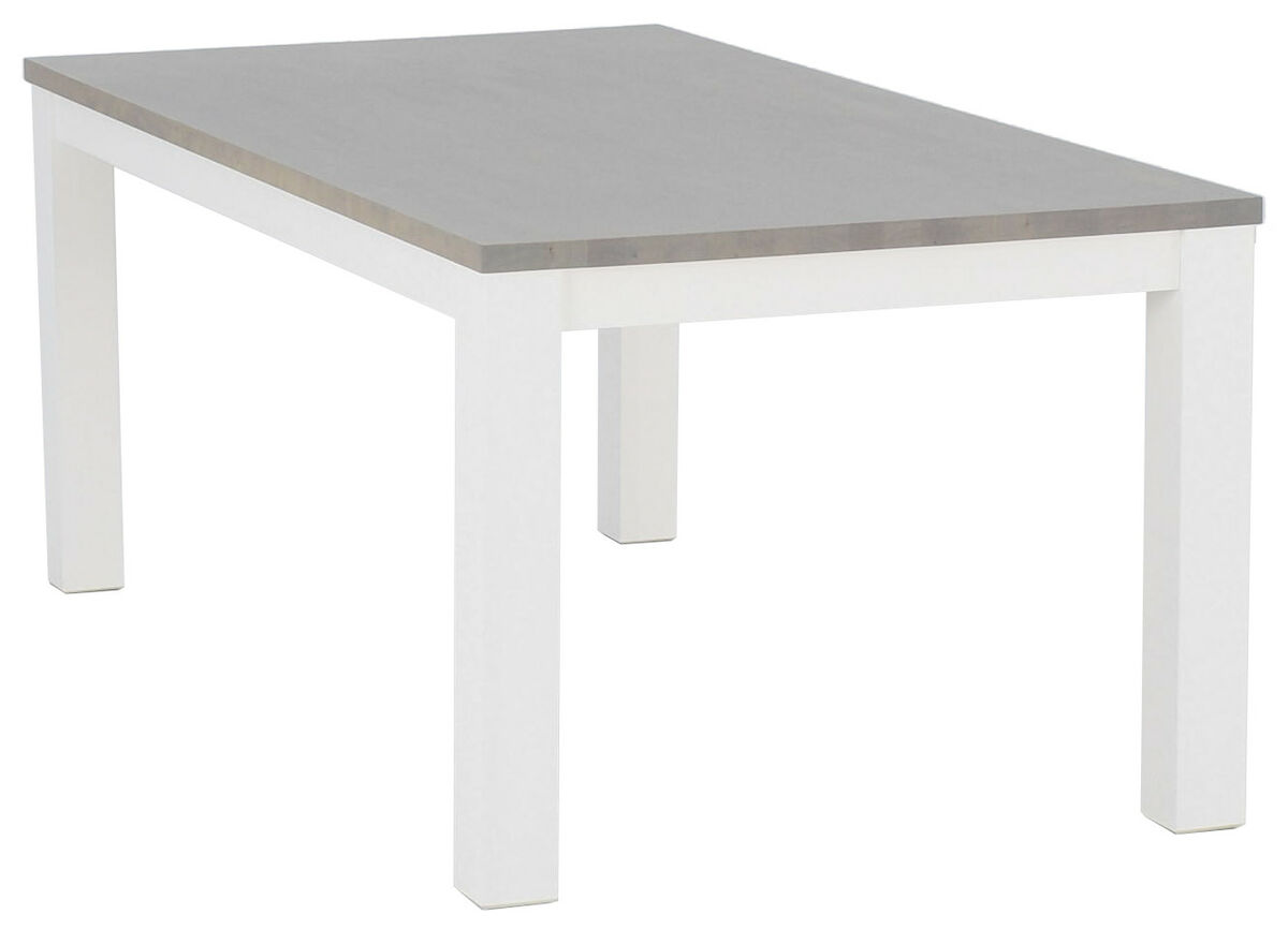 Veke Vuono pöytä 95×180 valkoinen/harmaa
