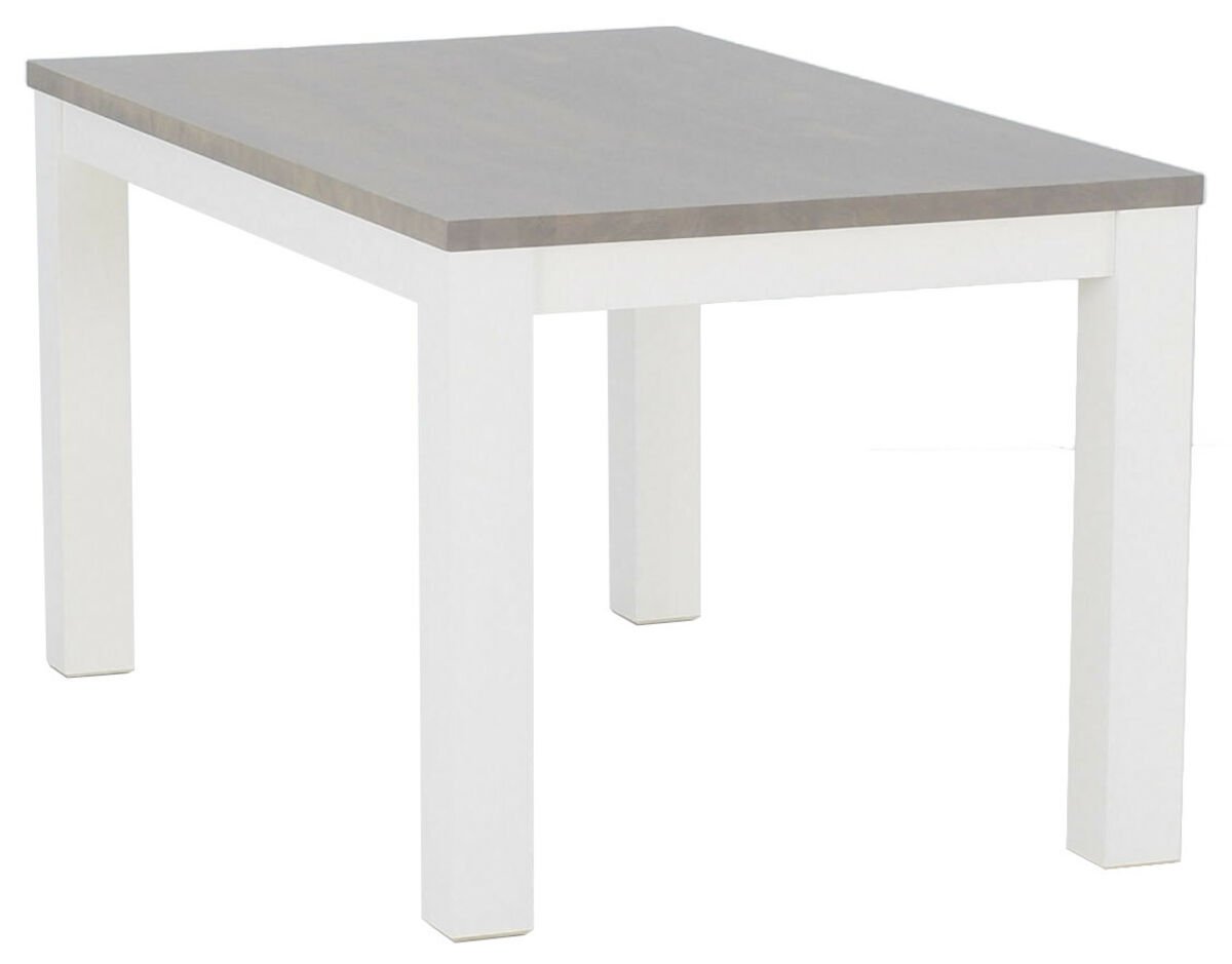 Veke Vuono pöytä 85×140 valkoinen/harmaa