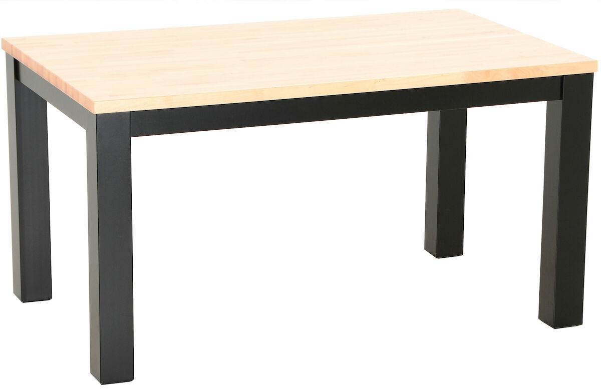 Veke Vuono pöytä 85×140 koivu/musta