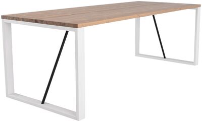 Honka lankkupöytä 220x90 cm musta