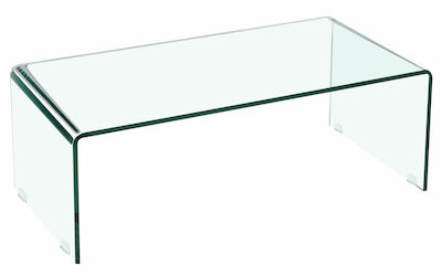 Kide sohvapöytä 120x60 cm kirkas lasi