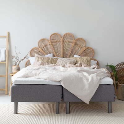 Unia Hopea runkopatjapaketti 180x200 S HR35, metallijalat, v.harmaa malmo new 90