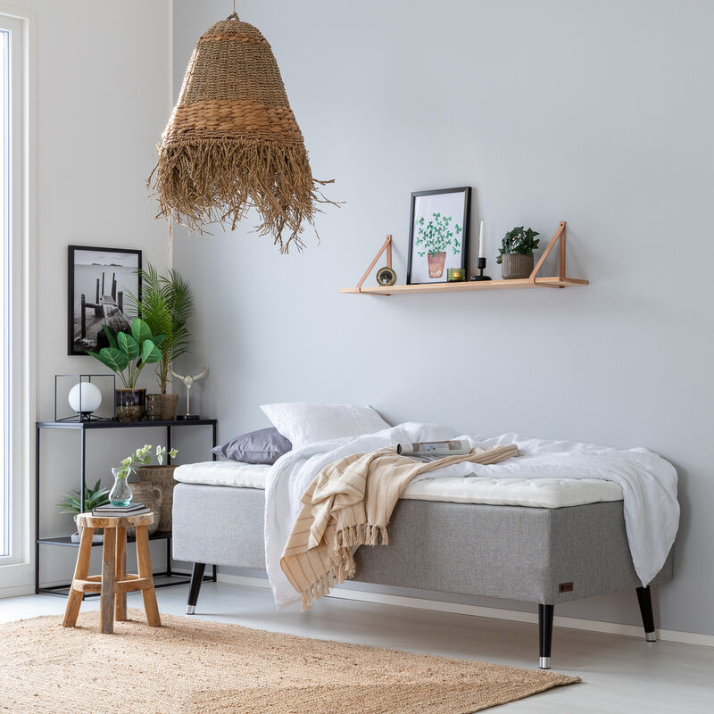 Unia 900 runkopatjapaketti 80x200 cm M v.harmaa, unia 600 pp, j 23 cm viona tamm