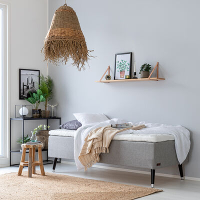 Unia 900 runkopatjapaketti 80x200 cm M v.harmaa, unia muoto pp, j 23 cm viona ta