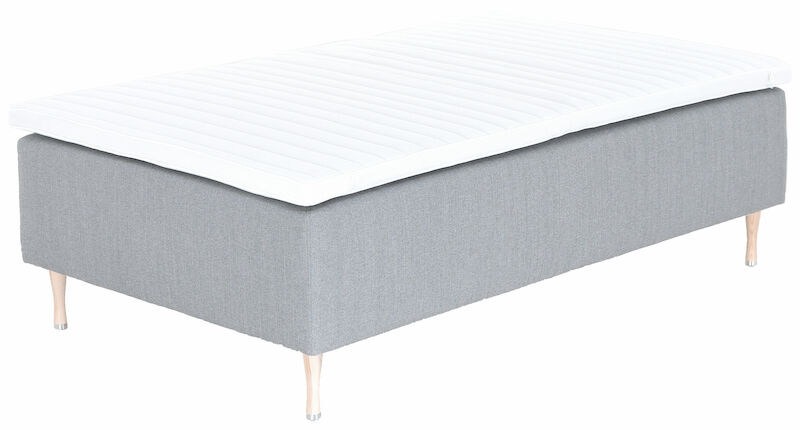 Unia Kulta runkopatjapaketti 120x200 saarni jalat 20 cm, v.harmaa