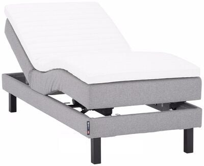 Unia Hopea moottorisänky 120x200 L HR35, wenge jalat, v.harmaa malmo new