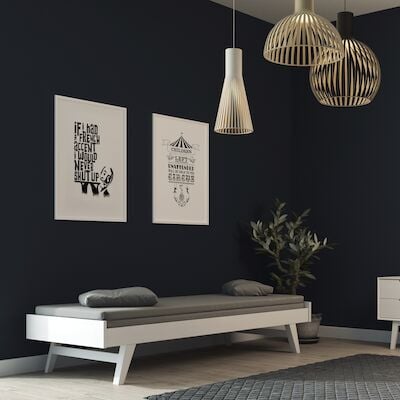 Notte runkosänky 80x200 cm lakattu koivu