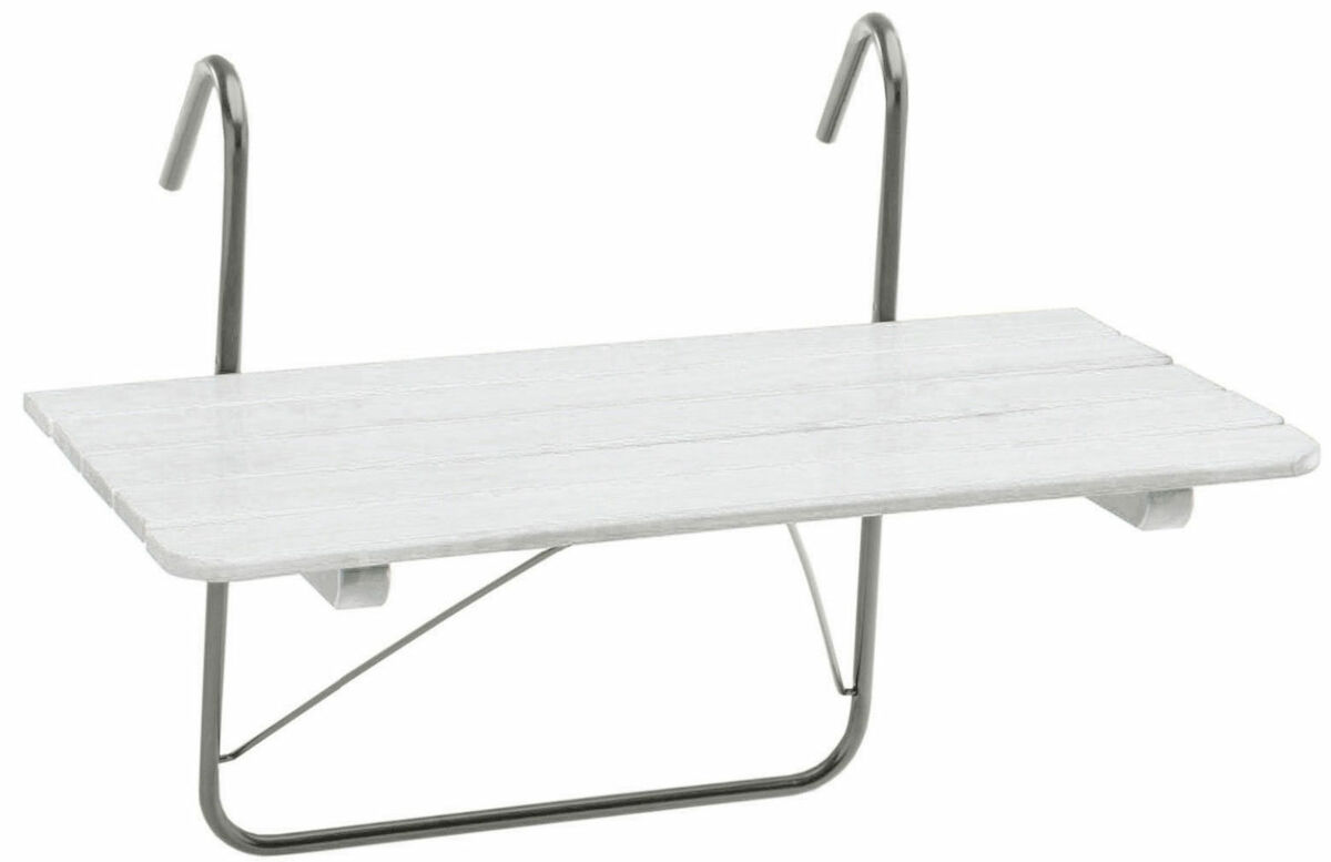 Hillerstorp parvekepöytä 50×80 cm valkoinen