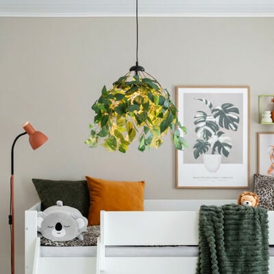 Trio Leavy riippuvalaisin 38 cm valkoinen