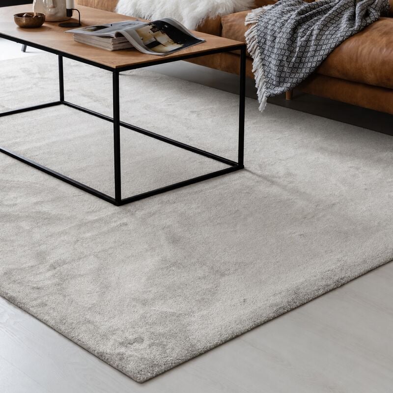 VM Carpet Hattara matto harmaa, ilman kanttausta