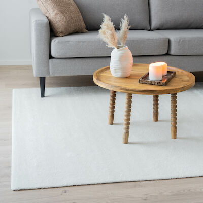 VM Carpet Hattara matto 60x120 valkoinen, ilman kanttausta