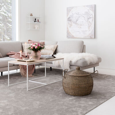 VM Carpet Hattara matto 200x300 valkoinen, ilman kanttausta