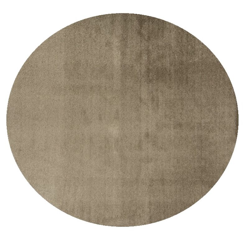 VM Carpet Satine pyöreä matto ruskea