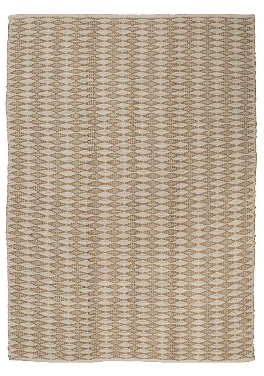 Svanefors Arama puuvillamatto 160×230 cm beige