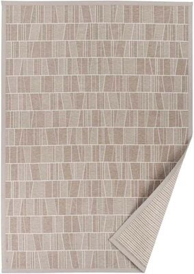 Narma Kursi kaksipuolinen puuvillamatto beige 100x160 cm