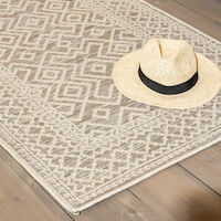 4Living Patio polypropeenimatto 80x230 cm beige