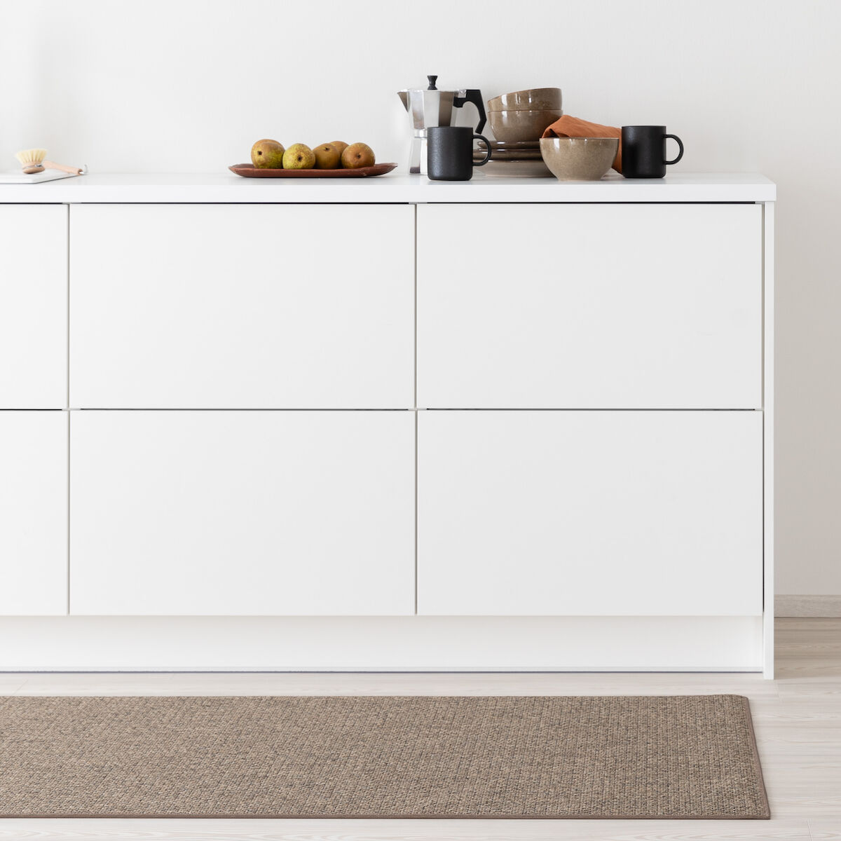 Narma Bello polypropeenimatto 80x300 cm ruskea