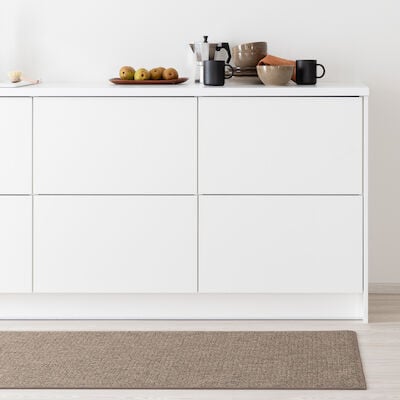 Narma Bello polypropeenimatto 80x250 cm ruskea