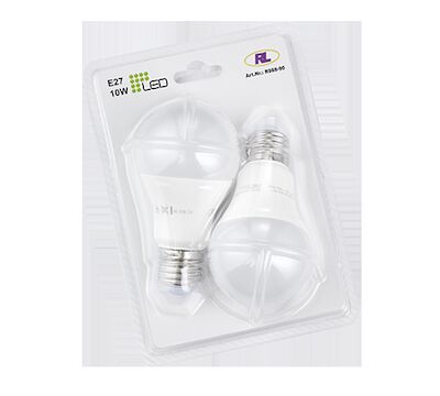 Trio LED-lamppu E27 10,5 W, 806 lm, 3000K, 230 V, 2 kpl pakkaus