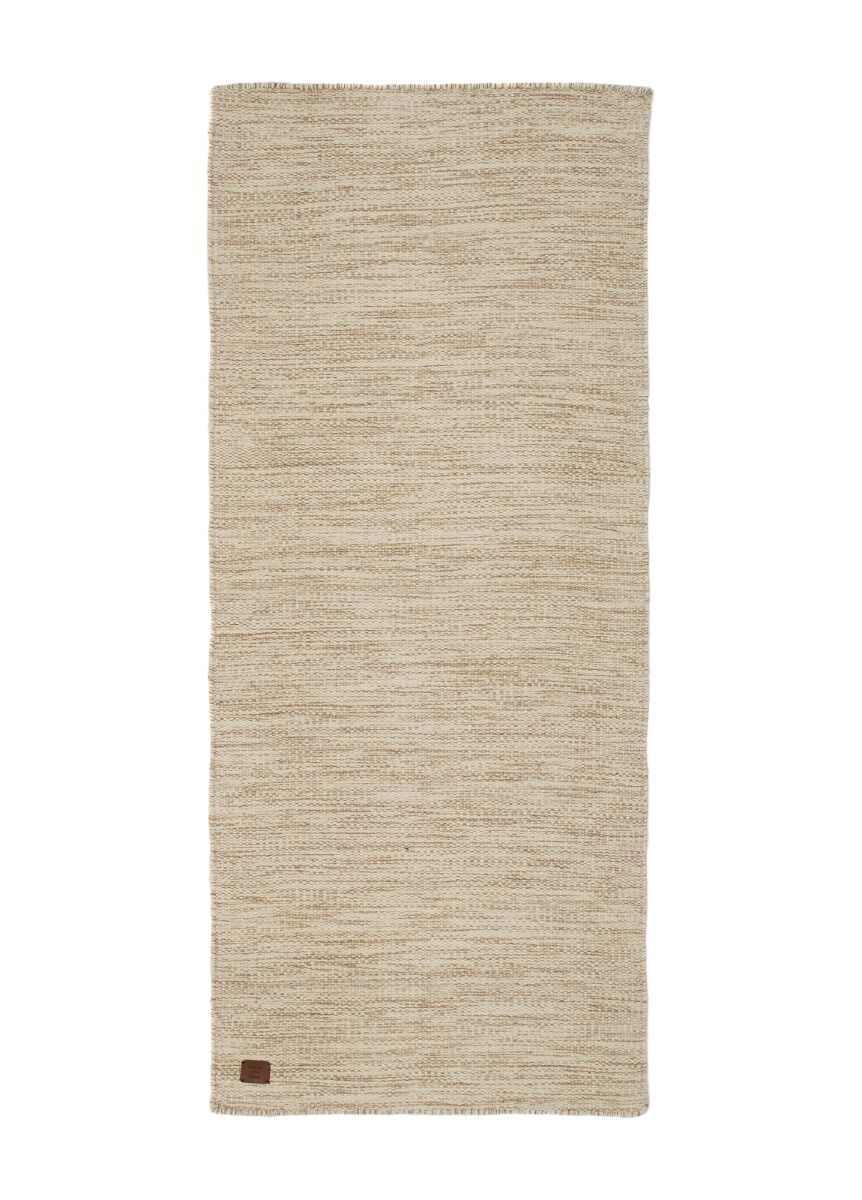 K/M Birka villamatto 80×180 cm beige