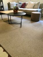 VM Carpet Esmeralda matto beige miljöö