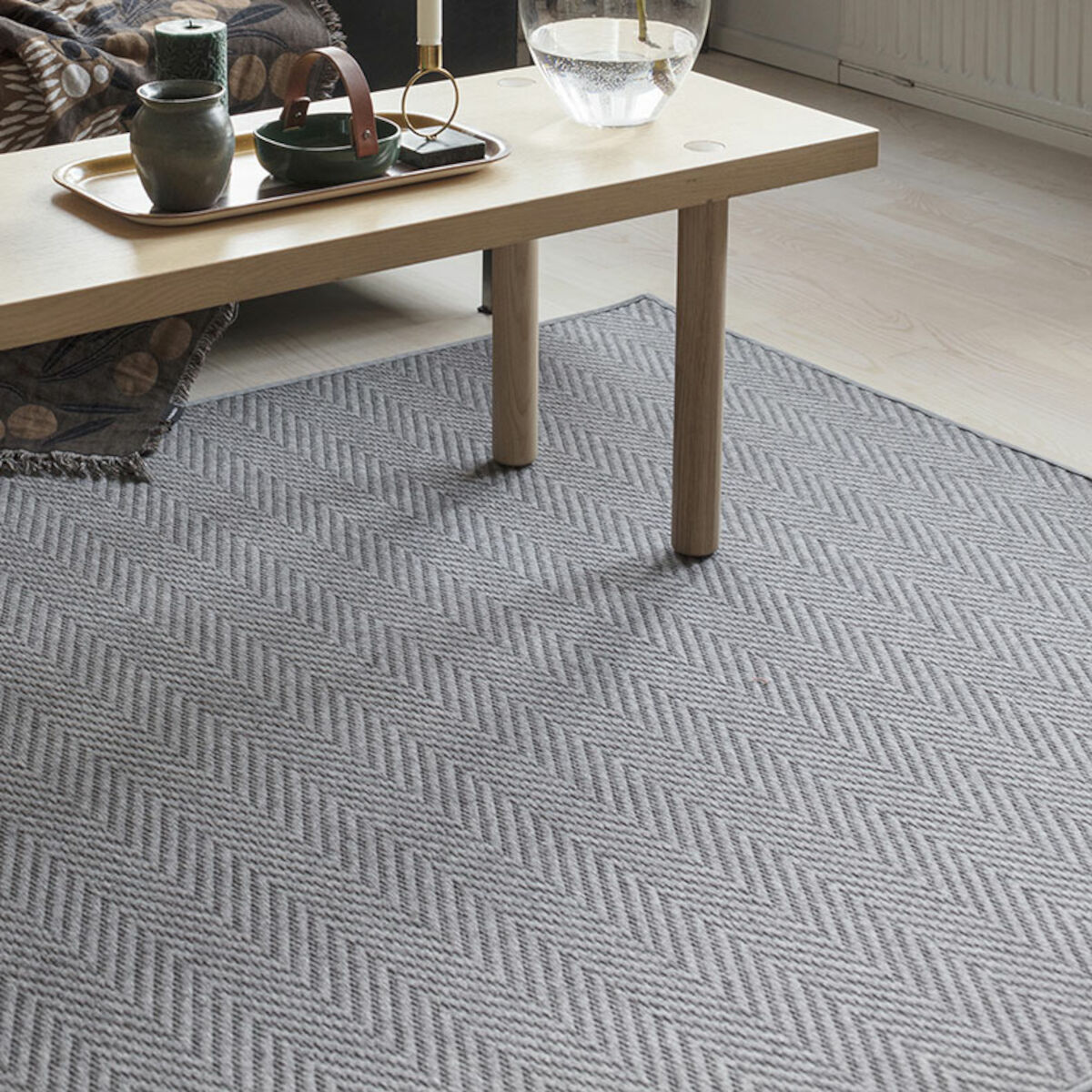 VM Carpet Elsa matto 80×250 harmaa