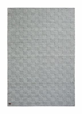 Gåsöga villamatto 135x195cm harmaa