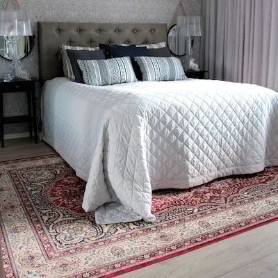 Royal Palace viskoosimatto 160x230cm punainen