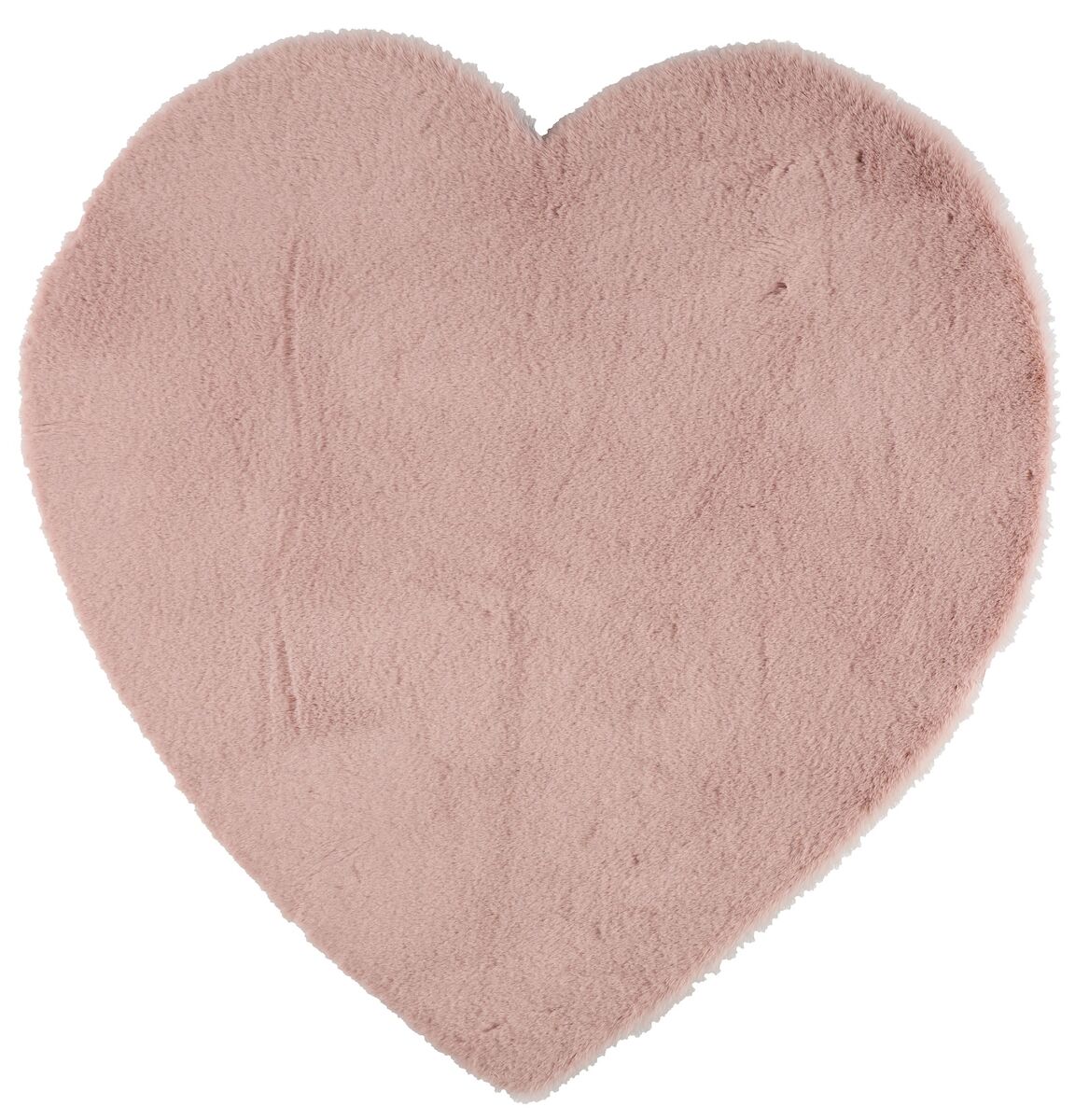 4living sydän matto 80×80 cm roosa