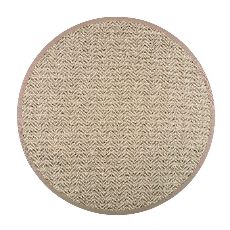 VM Carpet Barrakuda sisalmatto pyöreä luonnonväri