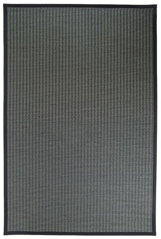 VM Carpet Kelo paperinarumatto pyöreä musta/t.harmaa